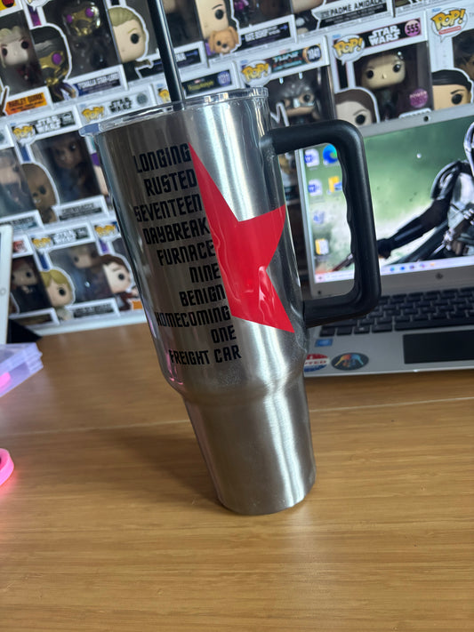 Winter Soldier tumbler
